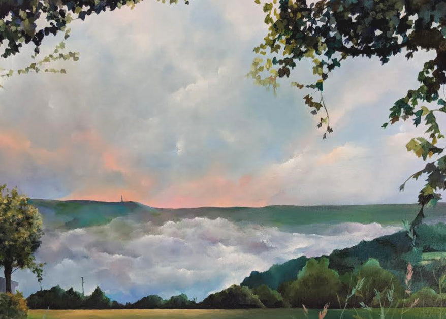 Stoodley Pike Painting