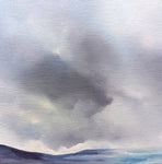 Misty Mountains Original Painting