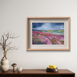Holding Summer, the heather knows Original Oil Painting (2025)