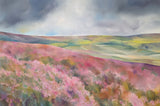 Holding Summer, the heather knows Original Oil Painting (2025)