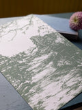 A familiar path Screen print