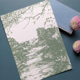 A familiar path Screen print