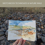 Sketchbook techniques and Nature walk for Adults in Northumberland, Saturday 29th, 10am to 4pm