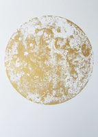 Gold Moon Screen Print