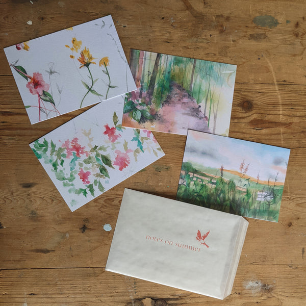 Notes on Summer postcards